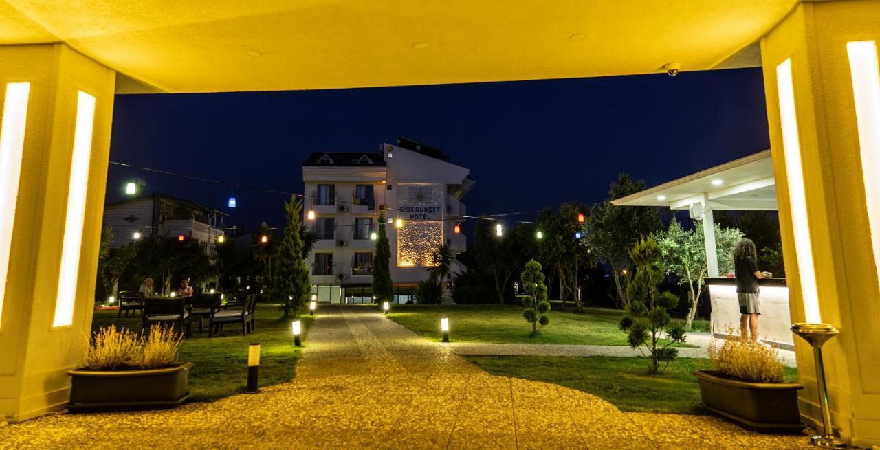 Side Sunset Hotel Bagian luar foto